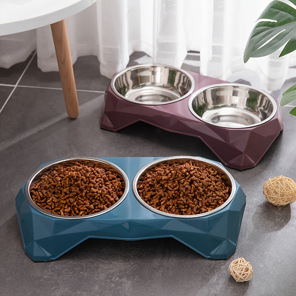Pet Food & Water Bowl
