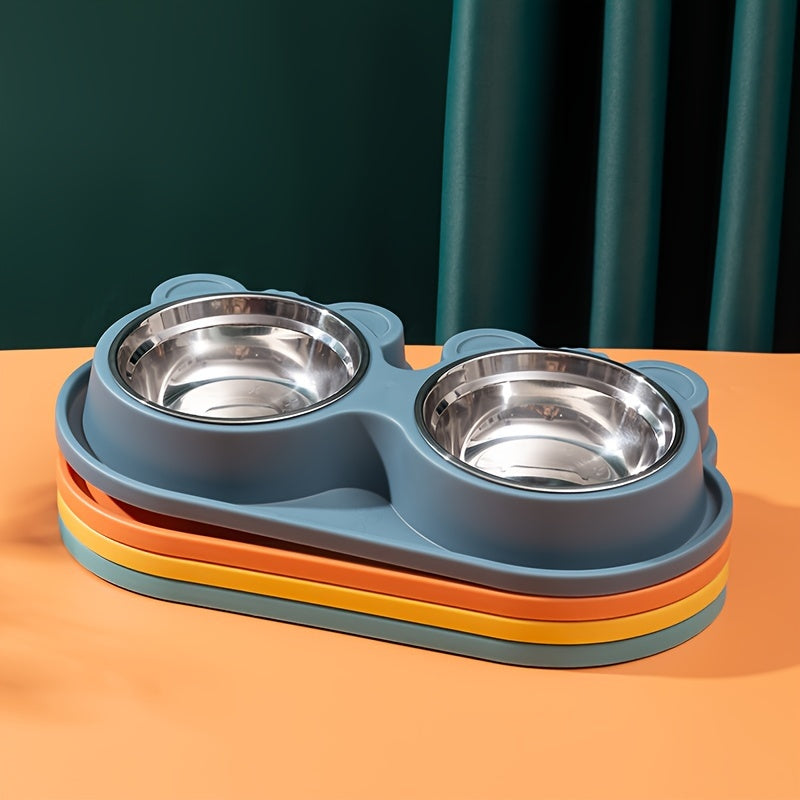 Double Food Bowl For Dogs