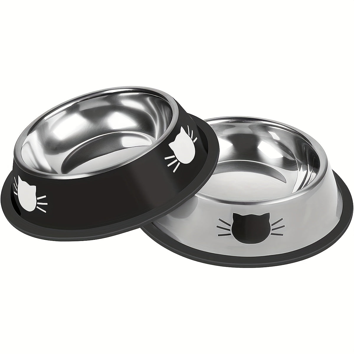 Steel Cat Food Bowl