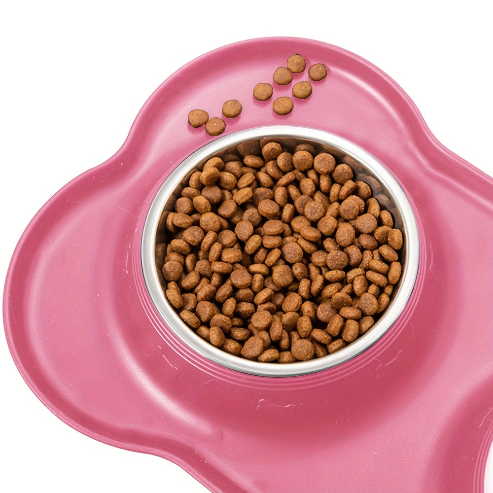 Double Dog Bowl In Solid Colors
